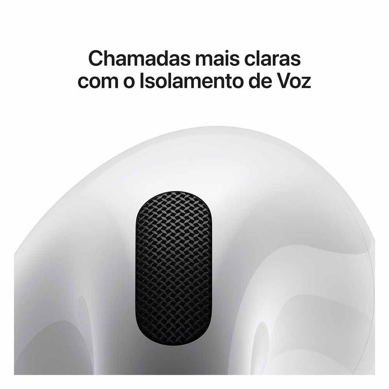 Apple AirPods (4ª Geração) com Estojo de Recarga USB-C - Apple
